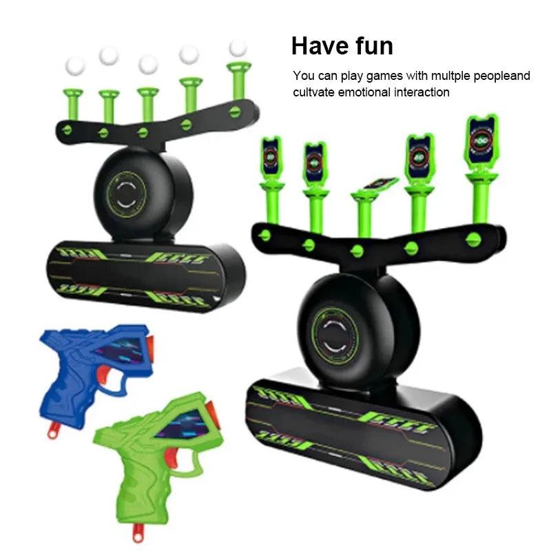 2022 New Kids Floating Target Airshot Game Foam Dart Blaster Shooting Ball Toy Xmas Gift Children Suspended Ball Toy Dart Targe - My Store