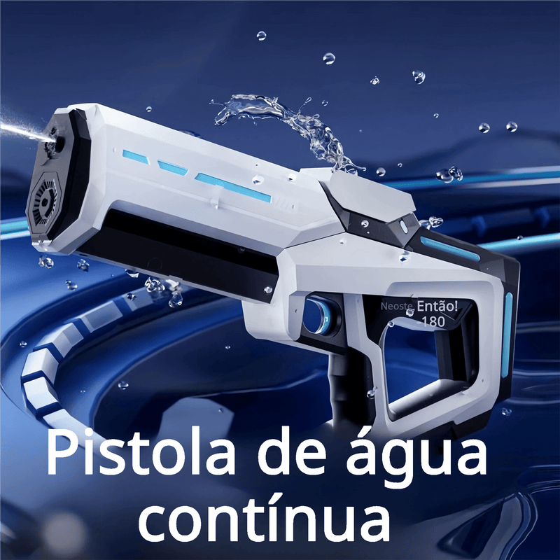 Pistola de Água Elétrica com Sucção Automática AquaBlast Pro: para Ação Ininterrupta - My Store