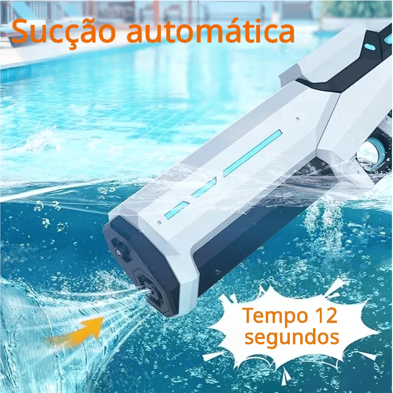 Pistola de Água Elétrica com Sucção Automática AquaBlast Pro: para Ação Ininterrupta - My Store