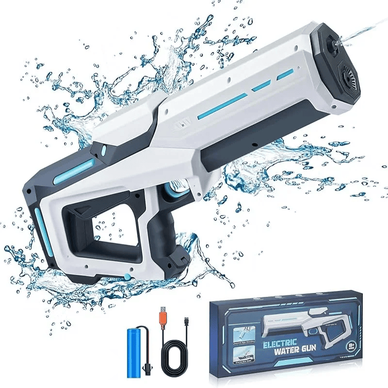 Pistola de Água Elétrica com Sucção Automática AquaBlast Pro: para Ação Ininterrupta - My Store