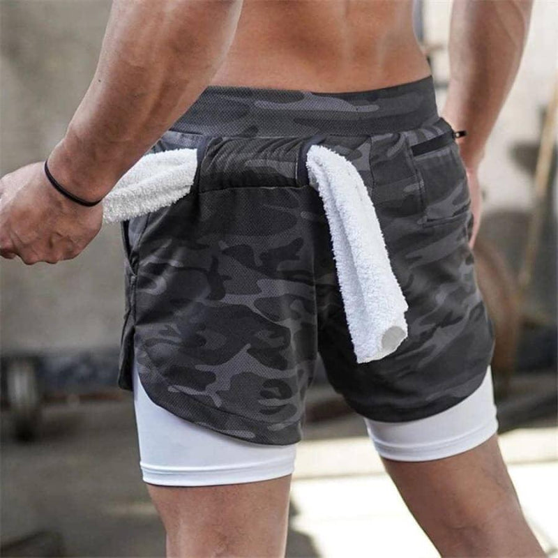 Shorts Para Treino 2 em 1 Esporte Air Effect - My Store