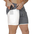 Shorts Para Treino 2 em 1 Esporte Air Effect - My Store