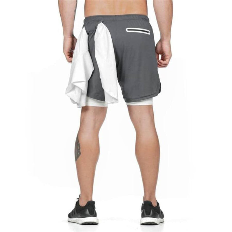 Shorts Para Treino 2 em 1 Esporte Air Effect - My Store