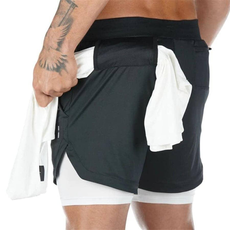 Shorts Para Treino 2 em 1 Esporte Air Effect - My Store