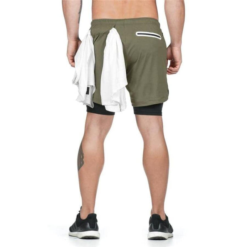 Shorts Para Treino 2 em 1 Esporte Air Effect - My Store